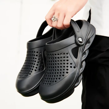 2020 Clax Градински Обувките си-Сабо За Мъже, бързо съхнещи Летни Чехли, Дишащи Улични Сандали На Равна Подметка, Мъжки Градински обувки