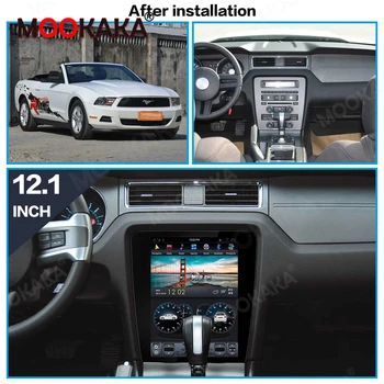 4G + 64 GB Tesla Стил Android 9,0 Кола Стерео Радио GPS Nagavition за Ford Mustang 2009-2015 Автомобилен Мултимедиен Плеър Главното Устройство WIFI