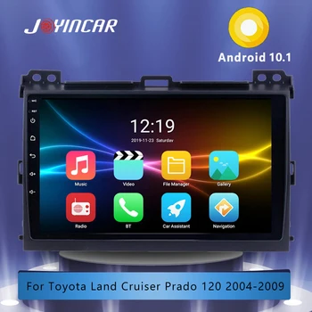 Android 10,1 Автомобилен Мултимедиен Плеър За Toyota land cruiser Prado 2004-2009 GPS navi, радио Аудио стерео главното устройство карта 2din без DVD