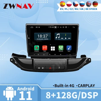 Carplay Радио Bluetooth За Opel Astra J 2015 2016 2017 Автомобилен Мултимедиен Централна 2 Din Android Авто Екран Стерео Главното Устройство