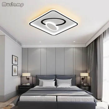 Murlamp модерна минималистичная трапезария, хол, спалня с квадратно кръгъл облак led тавана лампа детска креативната led лампа 90-260 В