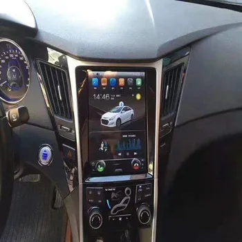 Tesla Екран на Android 10,0 4 GB RAM И 64 GB ROM Восьмиядерный Кола DVD Плейър GPS Автомобилна Стерео За Hyundai SONATA 2010-2014 Радио