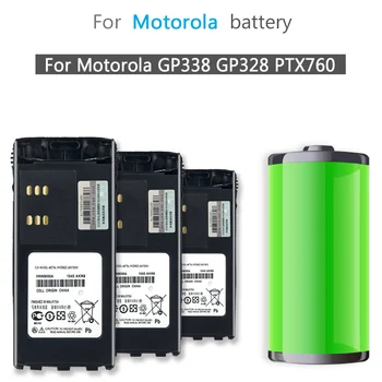 Батерия HNN9010A 1800 ма За Motorola GP338 GP328 PTX760 Преносима радиостанция Взрив