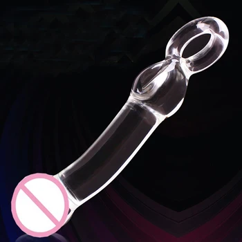 Огнеупорно стъкло анален накрайник crystal вибратор анален масажор на простатата g spot секс играчки за възрастни жена мастурбация продукти за жени, мъже гейове
